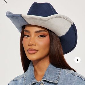 Change Of Seasons Fedora Cowboy Hat - Denim
